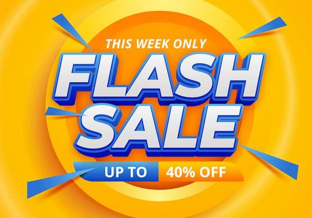 Mẫu thiết kế Flash sale banner mẫu thiết kế